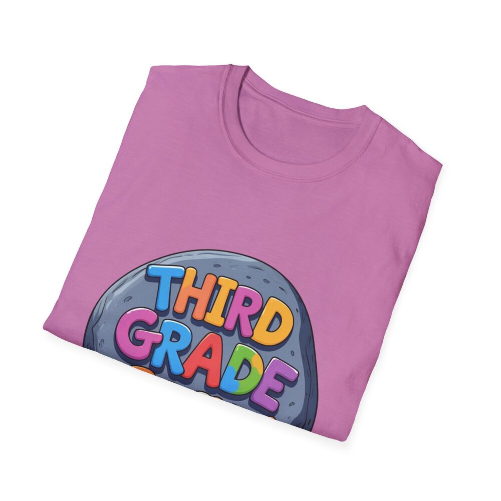 Third Grade Rocks - Unisex Soft style T-Shirt - Image 48