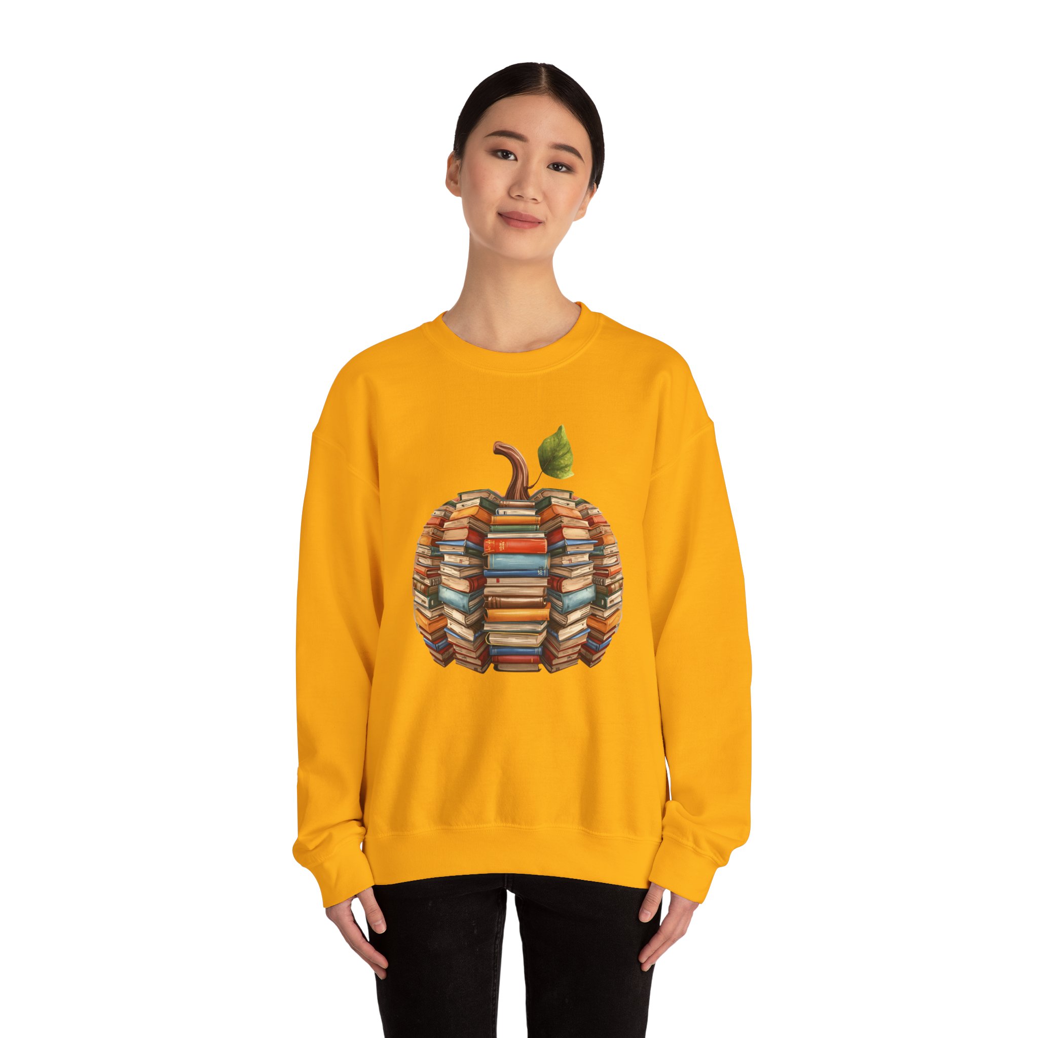 Pumpkin-Crewneck Sweatshirt - Image 24