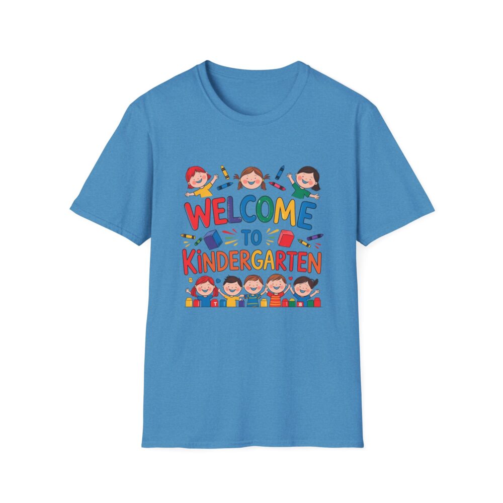 Welcome to Kindergarten - Unisex Soft style T-Shirt - Image 21