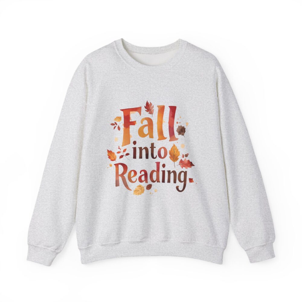 Fall Into Reading-Crewneck Sweatshirt - Image 5