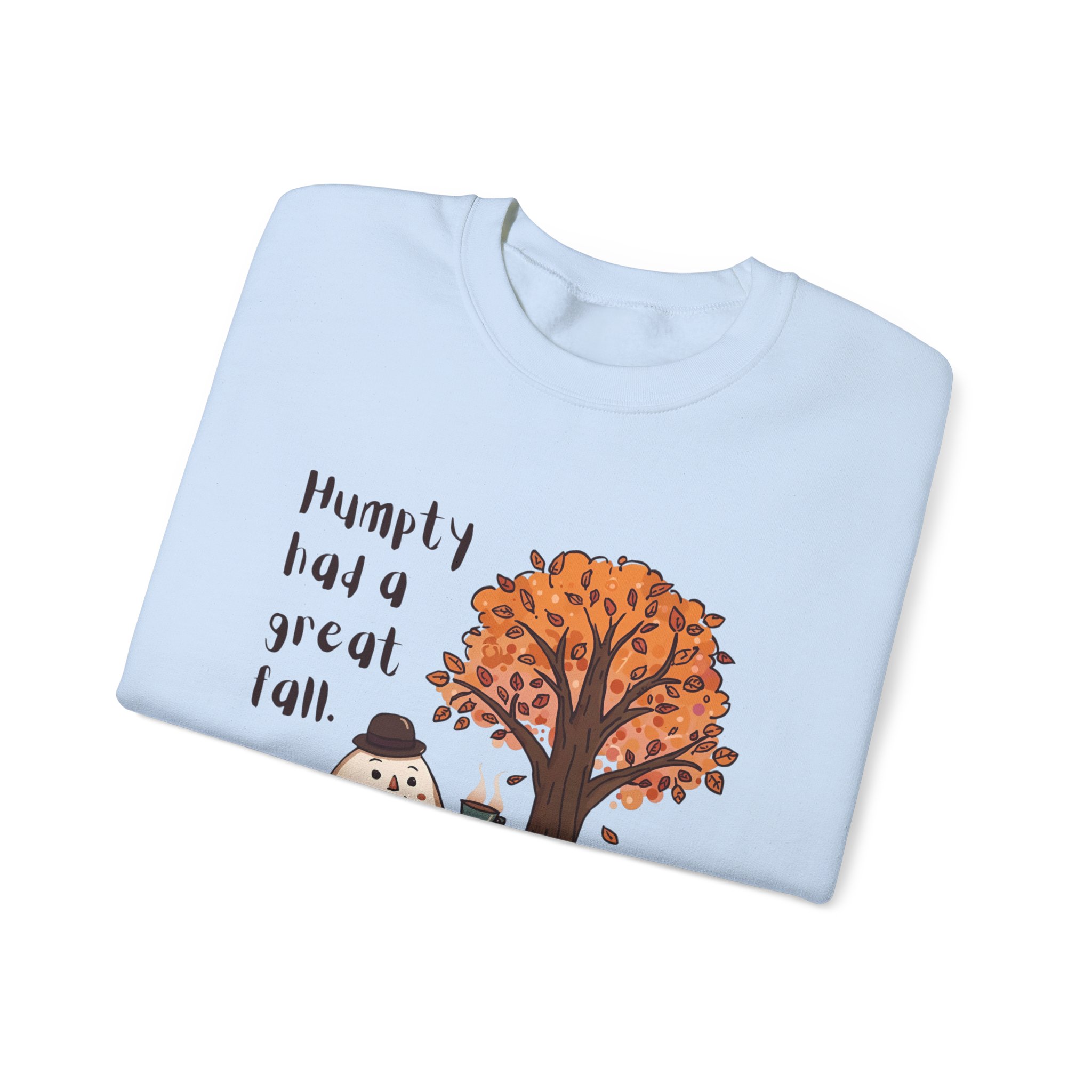 Humpty had a great Fall-Crewneck Sweatshirt - Image 39
