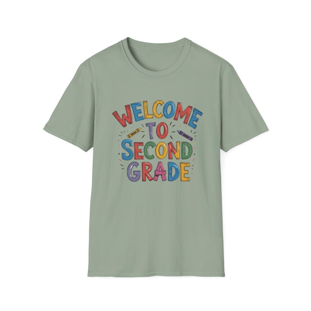 Welcome to Second Grade - Unisex Soft style T-Shirt - Image 17