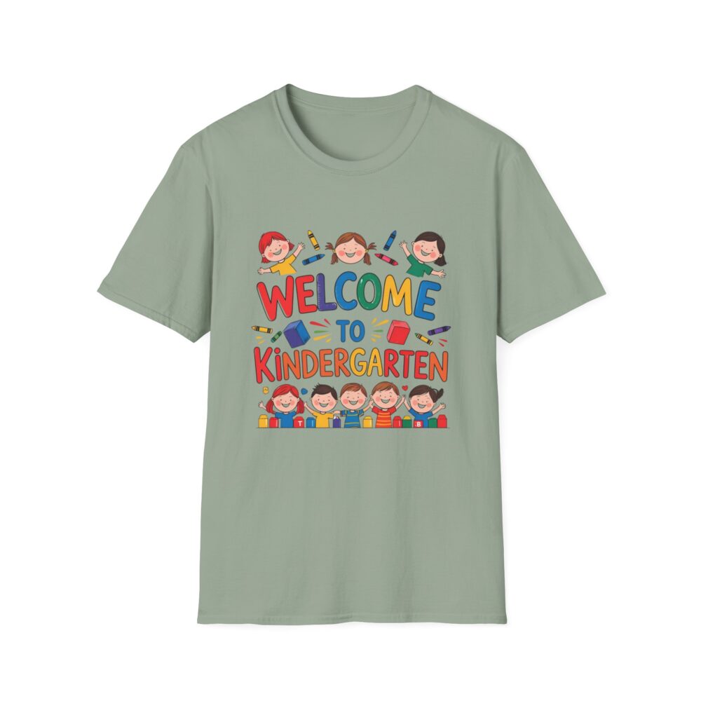 Welcome to Kindergarten - Unisex Soft style T-Shirt - Image 17