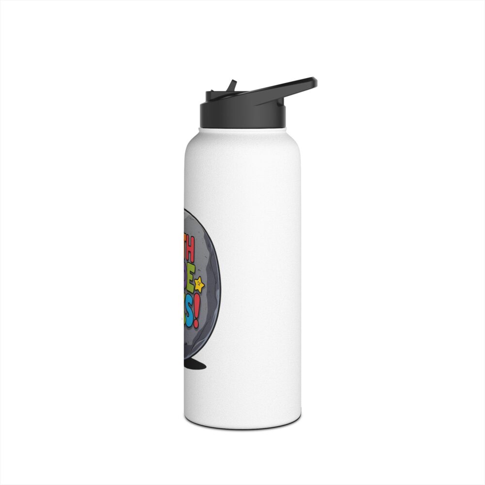 Fourth Grade Rocks (white) - Stainless Steel Water Bottle - Image 12