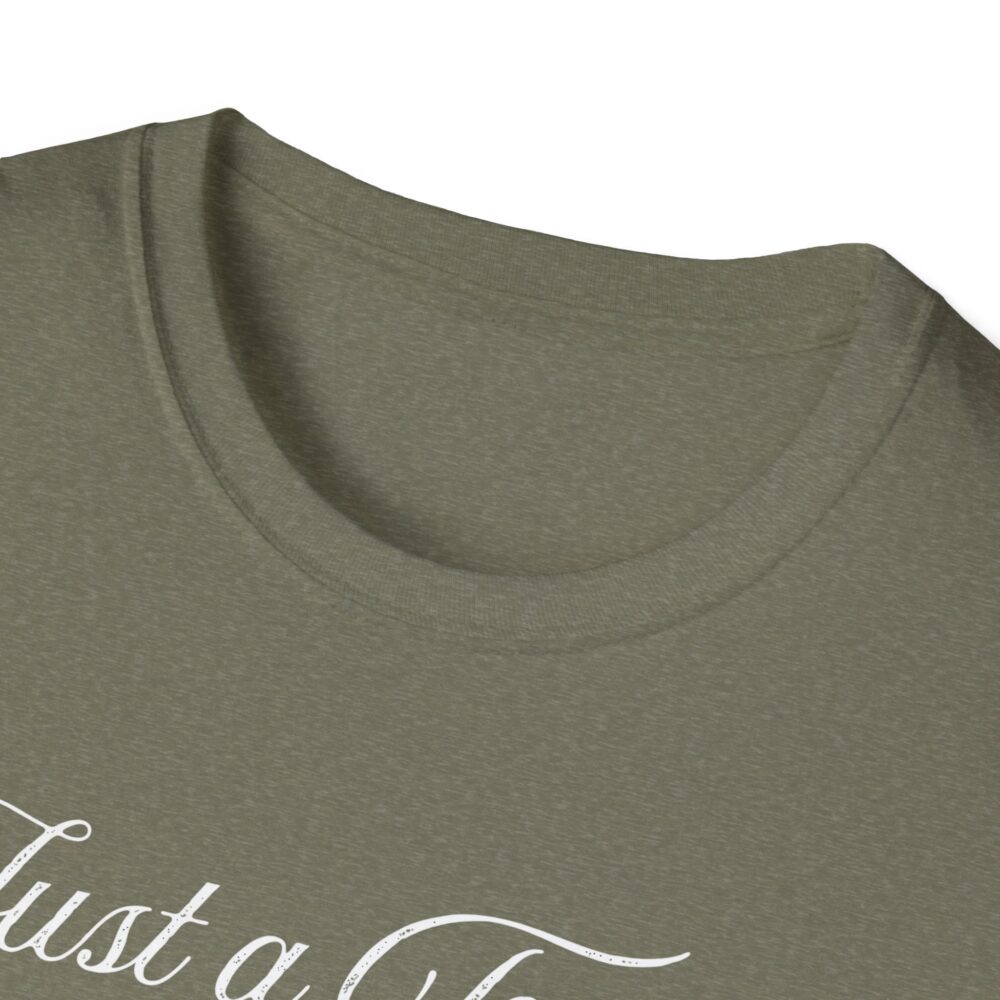 Just a Teacher Who Loves Jesus (White Print) - Unisex Soft style T-Shirt - Image 11