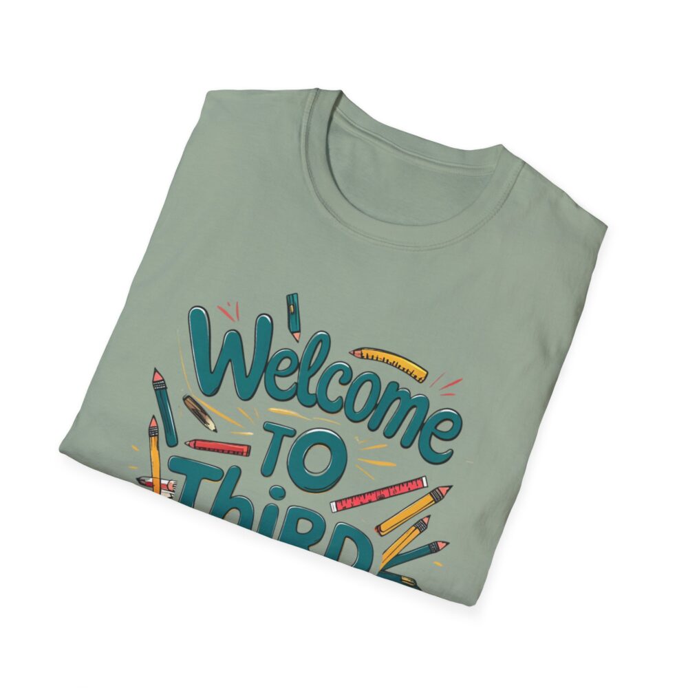 Welcome to Third Grade - Unisex Soft style T-Shirt - Image 20
