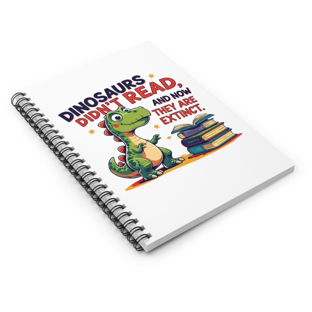 Dinosaurs Didn't Read, and Now They are Extinct - Writing Journal - Image 3