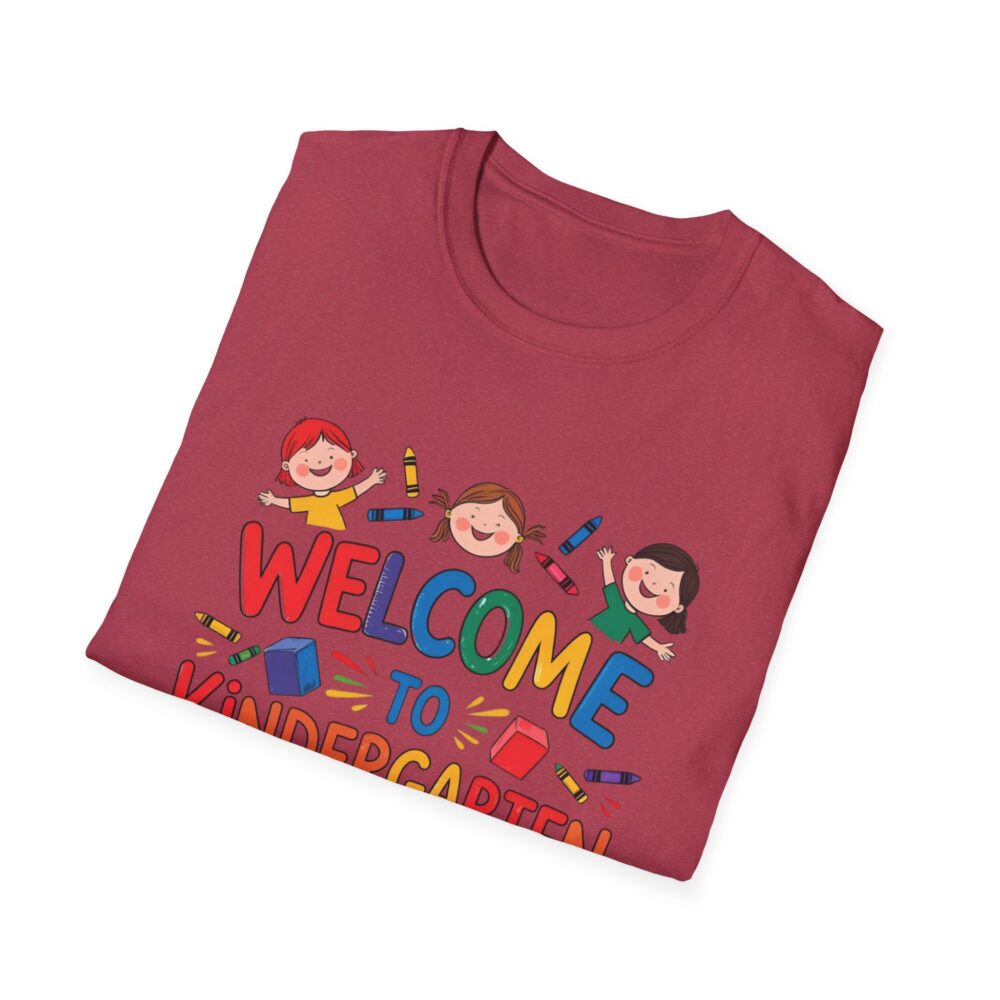 Welcome to Kindergarten - Unisex Soft style T-Shirt - Image 52