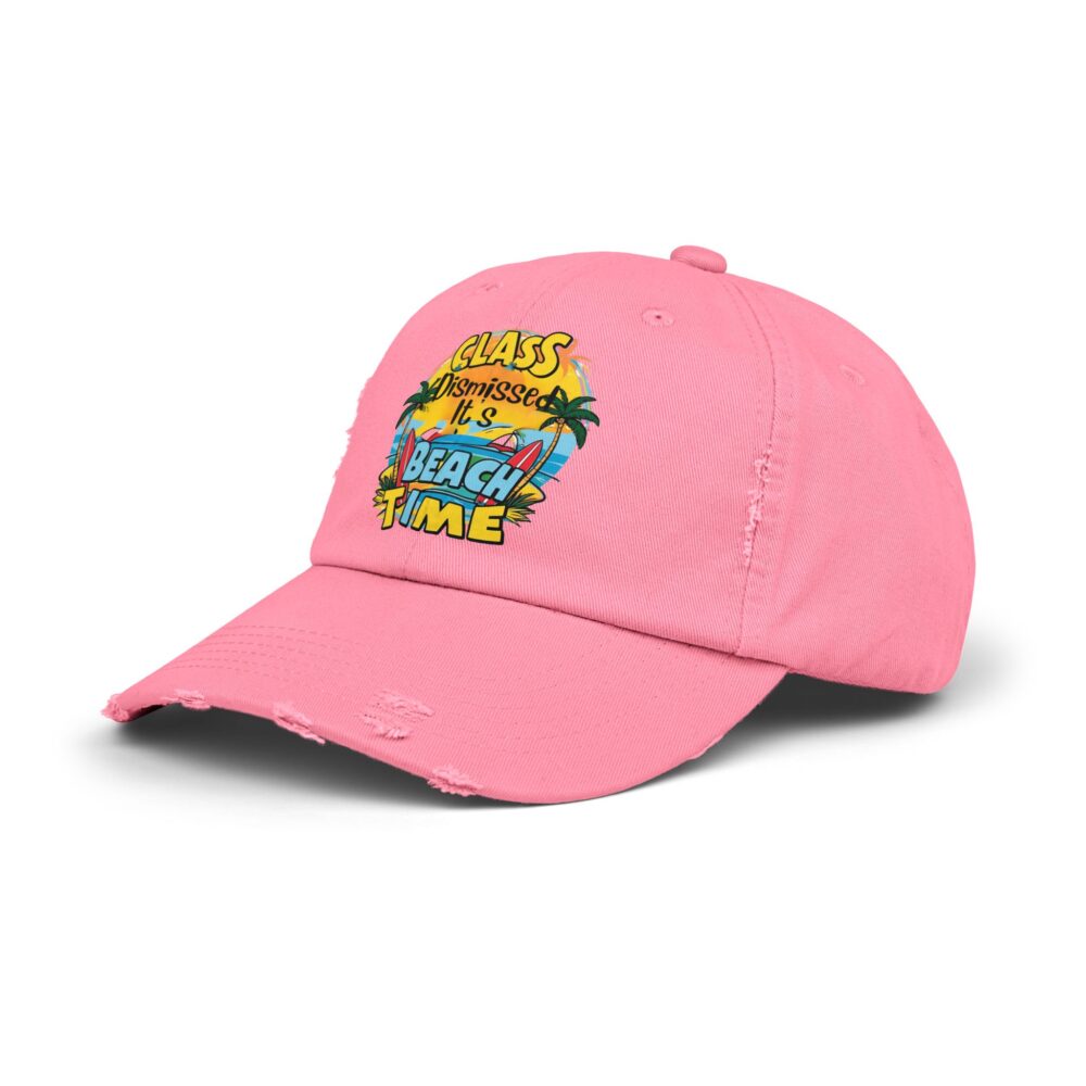 Class Dismissed It is Beach Time - Unisex Adjustable Baseball Cap - Image 26
