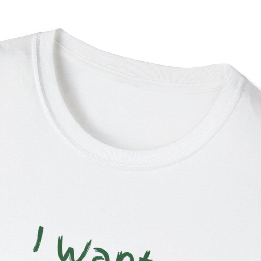 I Want to Be a Schwa! It's Never Stressed! - Unisex Soft Style T-Shirt - Image 3