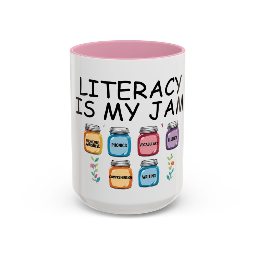 Literacy is My Jam - Colorful Mugs (11oz, 15oz) - Image 49