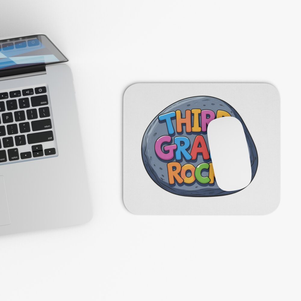Third Grade Rocks - Mouse Pad - Image 4