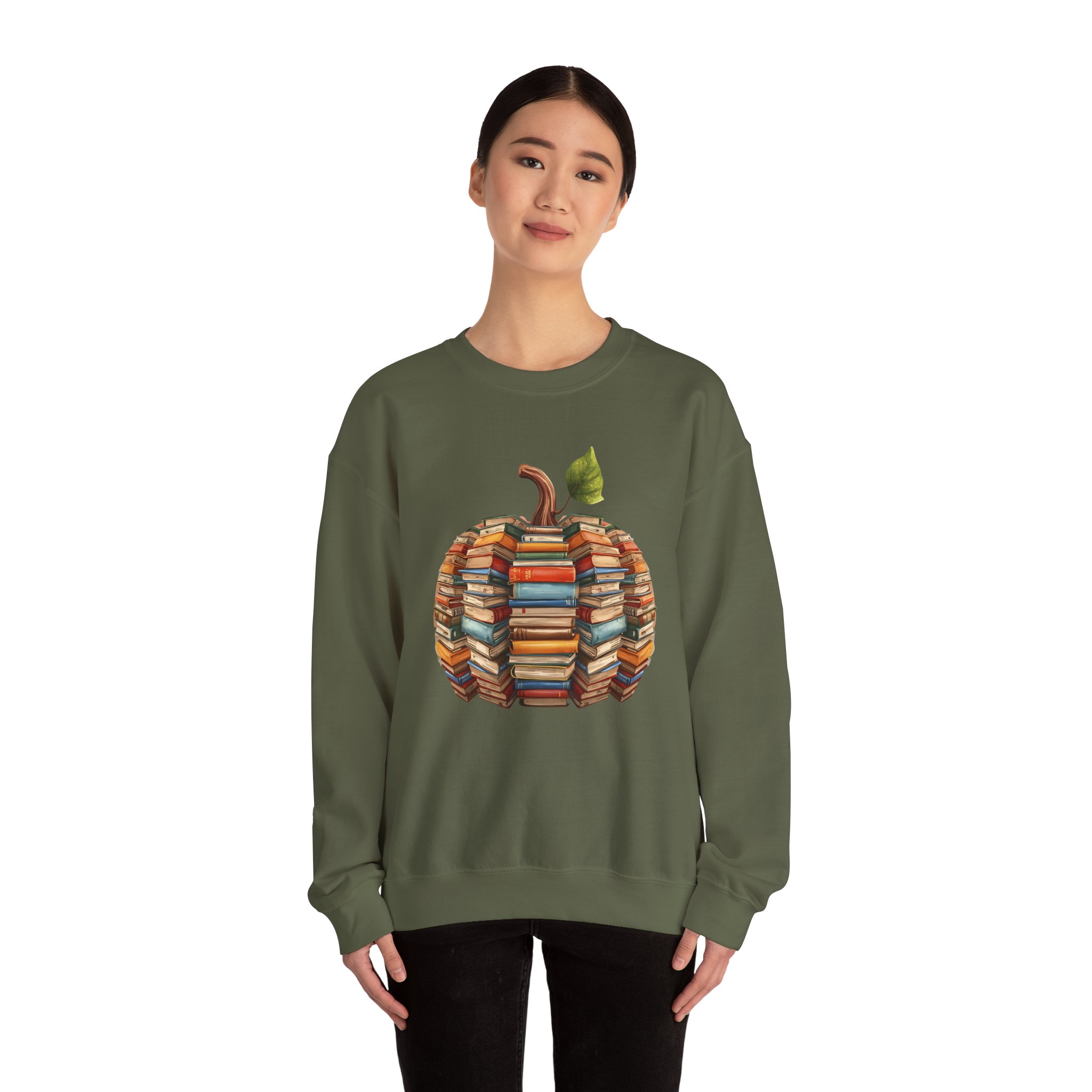 Pumpkin-Crewneck Sweatshirt - Image 36