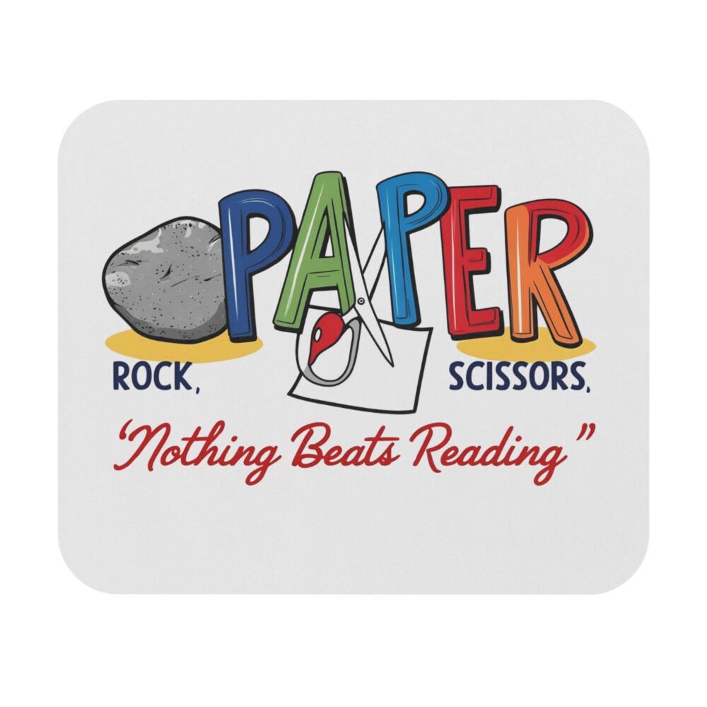 'Nothing Beats Reading' - Mouse Pad