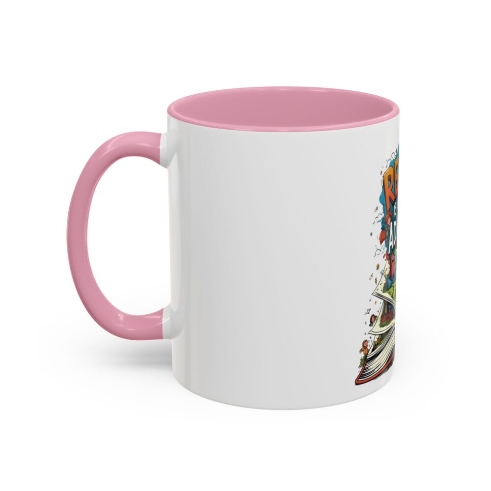 Reading is a Ticket to Adventure - Colorful Mugs (11oz, 15oz) - Image 24