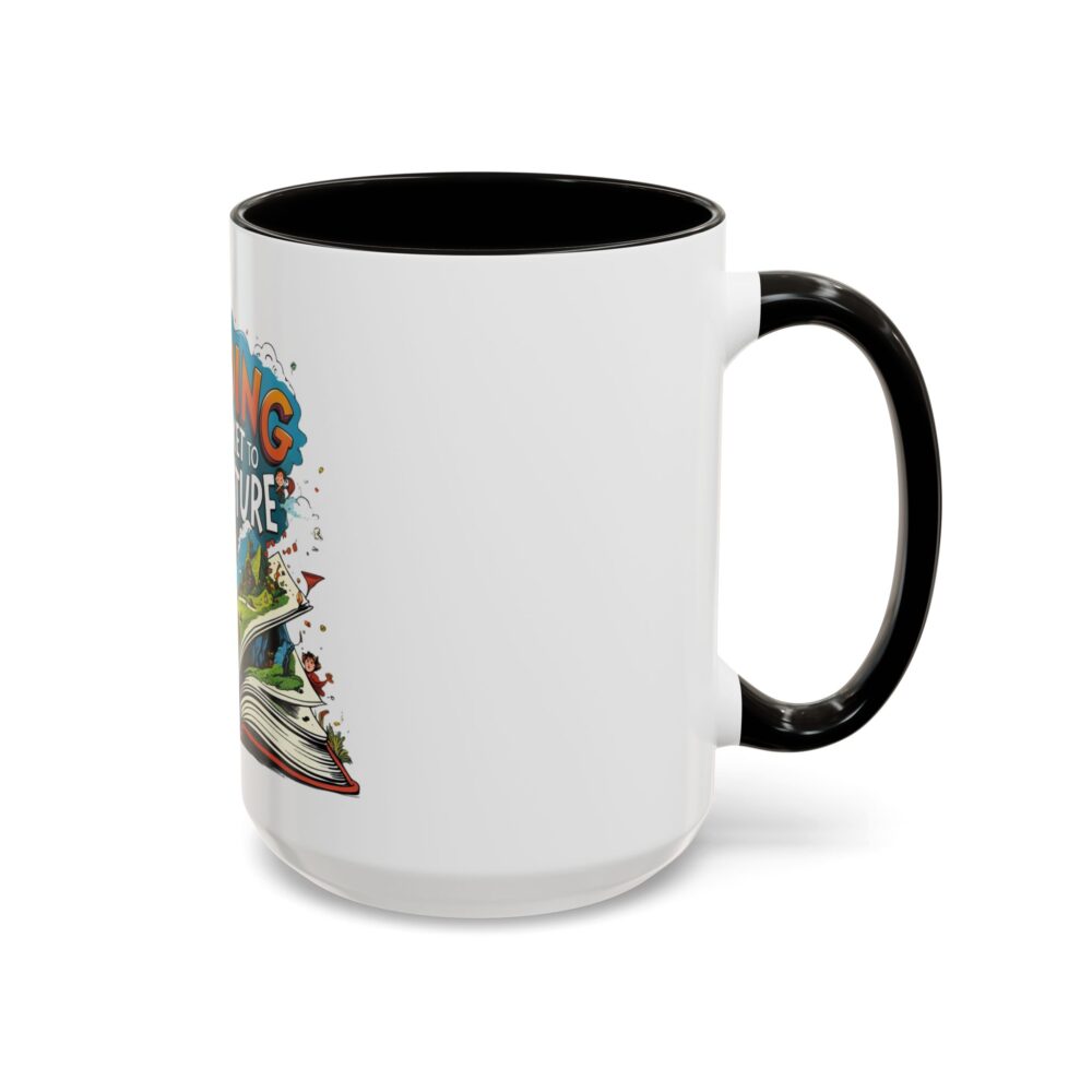 Reading is a Ticket to Adventure - Colorful Mugs (11oz, 15oz) - Image 30