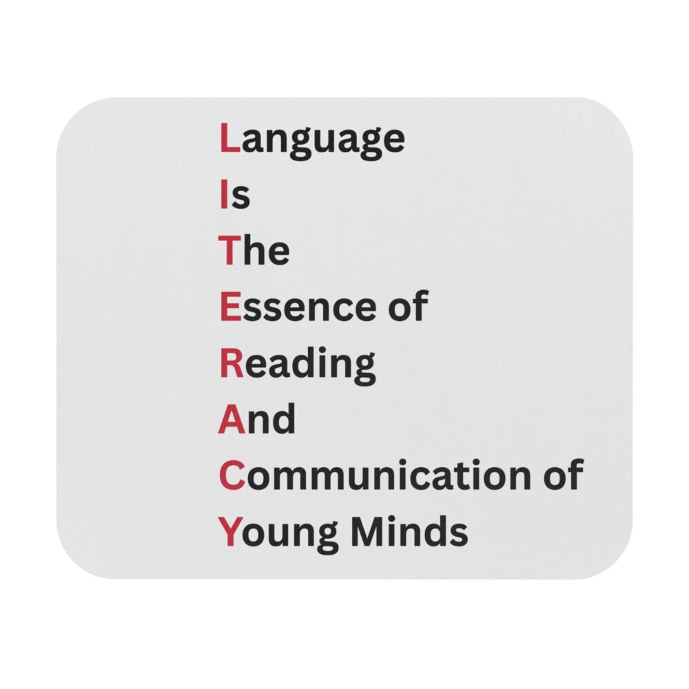 LITERACY - Mouse Pad