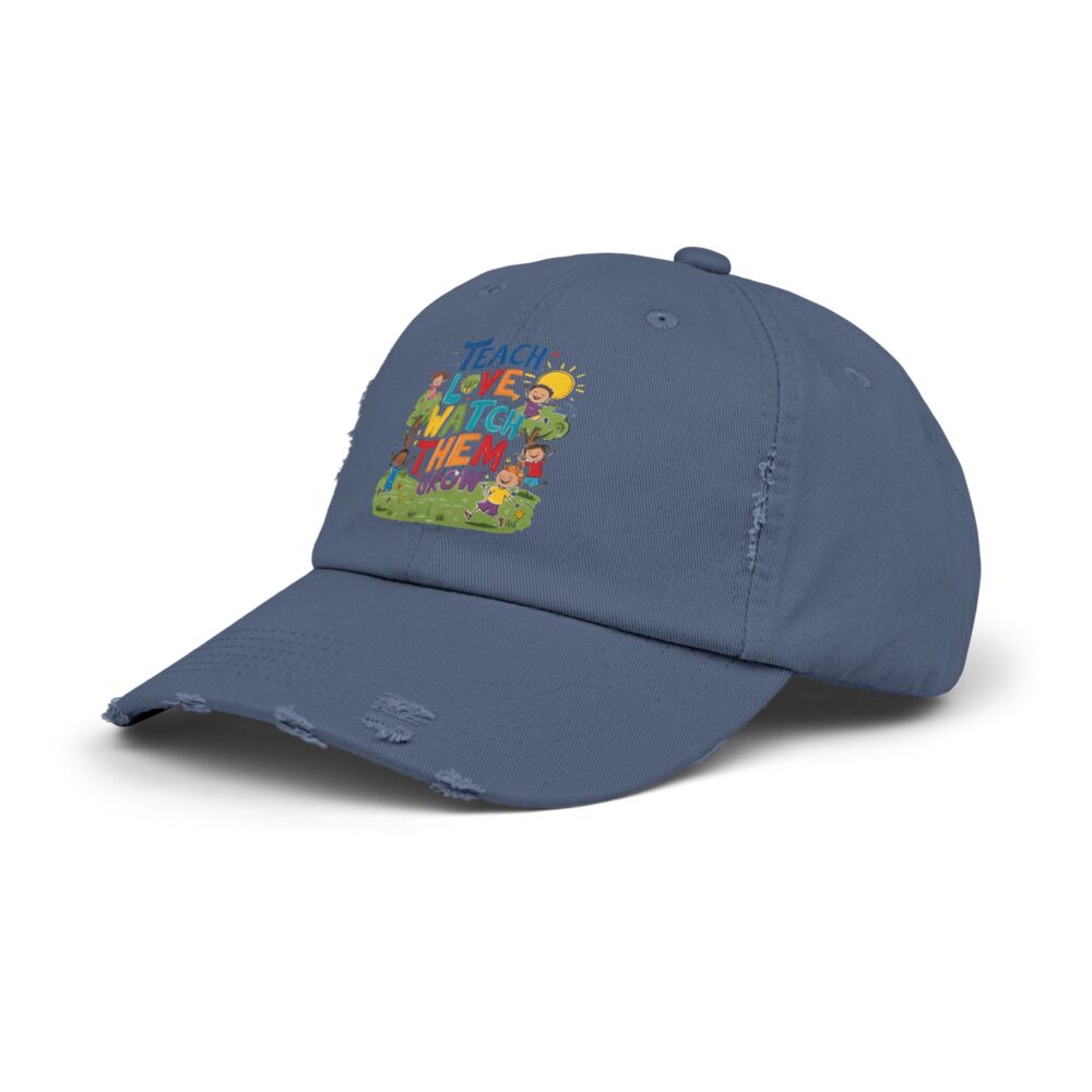 Teach Love Watch Them Grow - Unisex Adjustable Baseball Cap - Image 14
