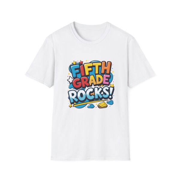 Fifth Grade Rocks - Unisex Soft style T-Shirt