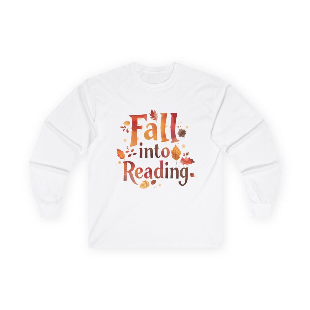 Fall Into Reading - Unisex Long Sleeve Tee