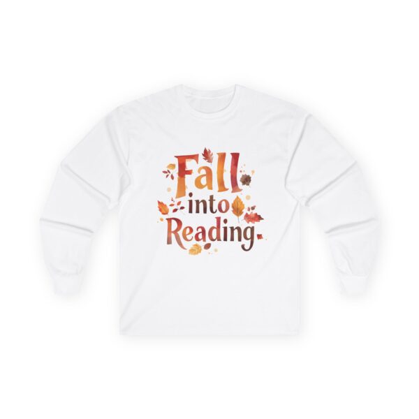Fall Into Reading - Unisex Long Sleeve Tee