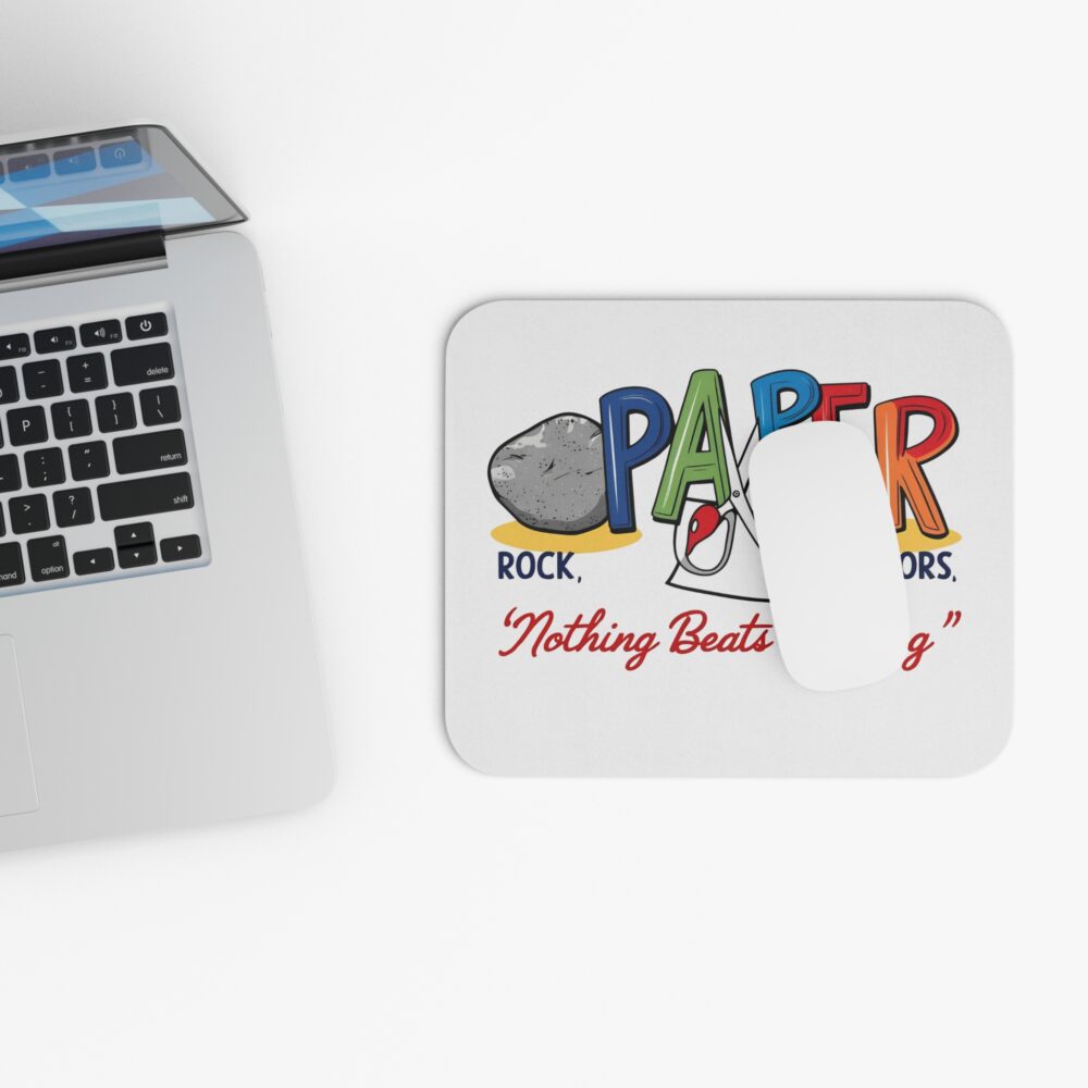 'Nothing Beats Reading' - Mouse Pad - Image 4