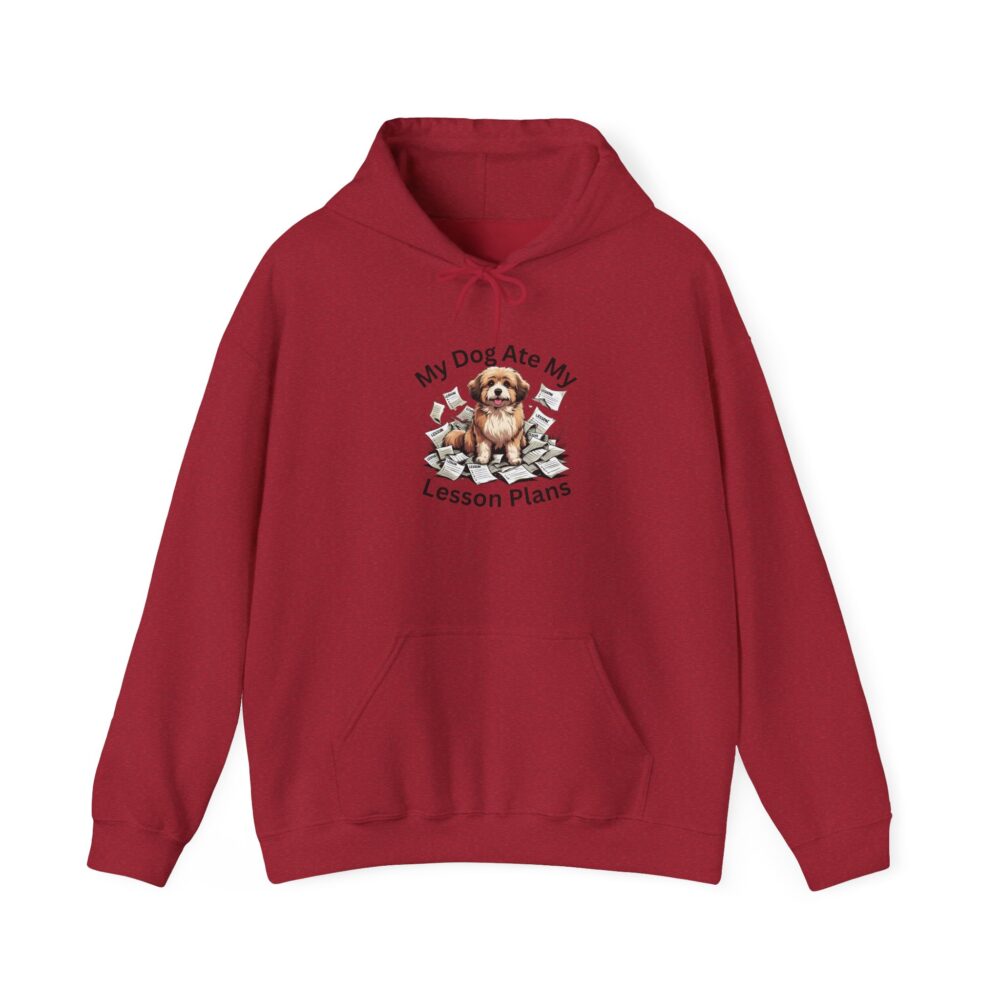 My Dog Ate My Lesson Plans - Unisex Hoodie - Image 49