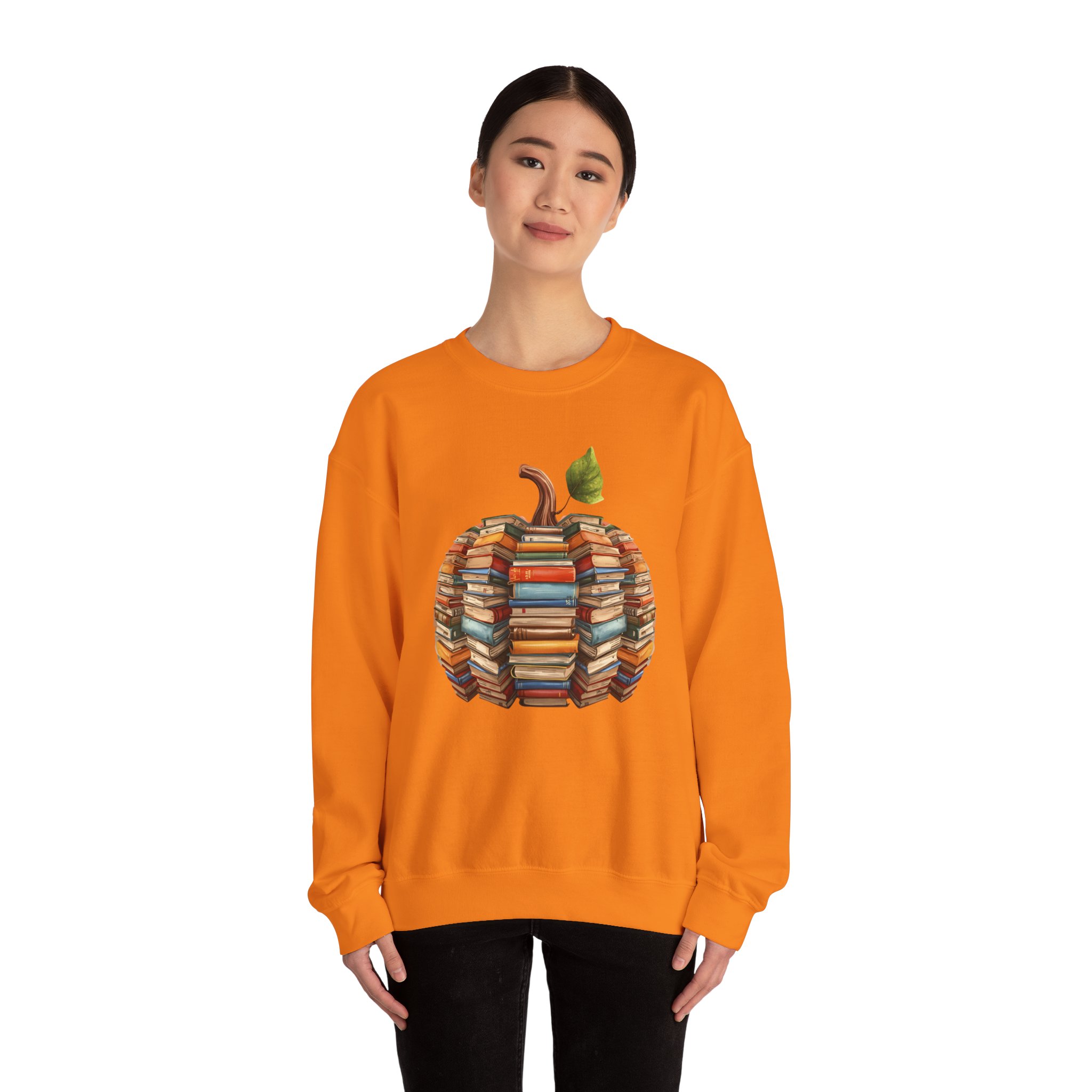 Pumpkin-Crewneck Sweatshirt - Image 32