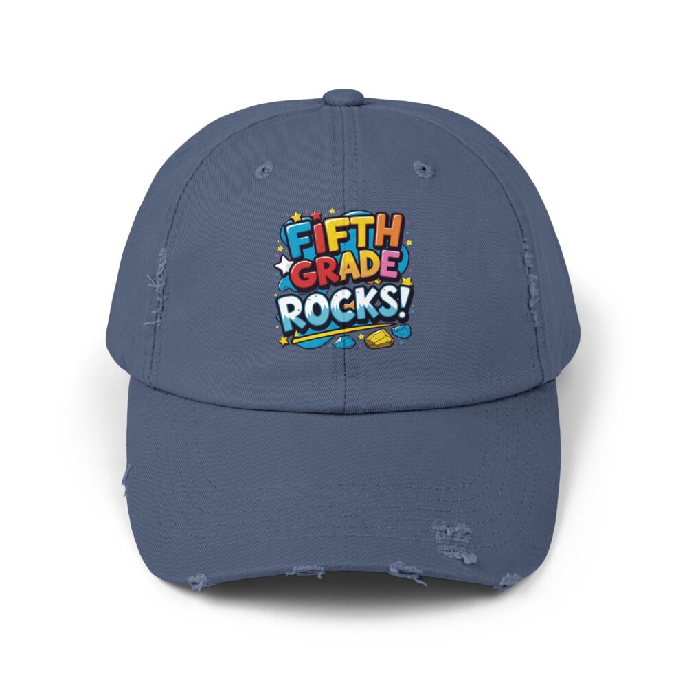 Fifth Grade Rocks, Unisex Adjustable Baseball Cap - Image 17