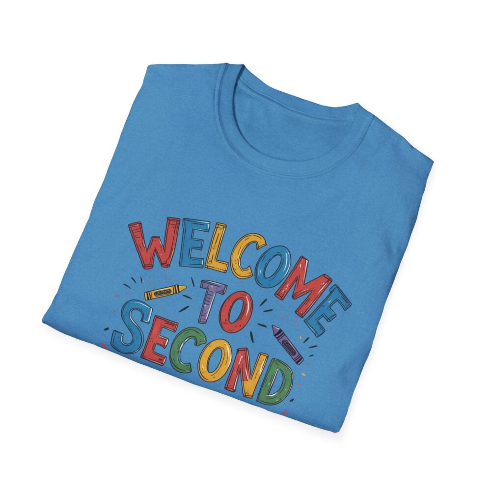 Welcome to Second Grade - Unisex Soft style T-Shirt - Image 24