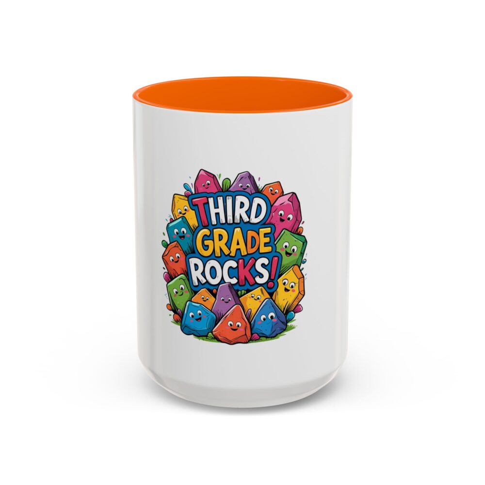 Third Grade Rocks - Coffee Mug - Image 53
