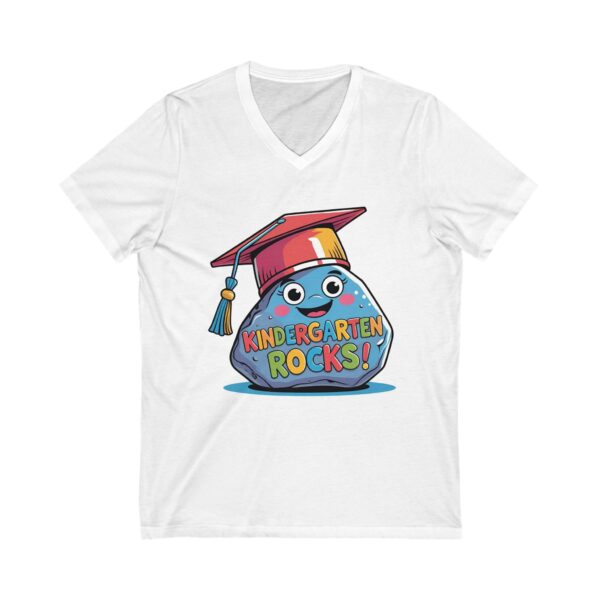 Kindergarten Rocks - Unisex V-Neck Tee