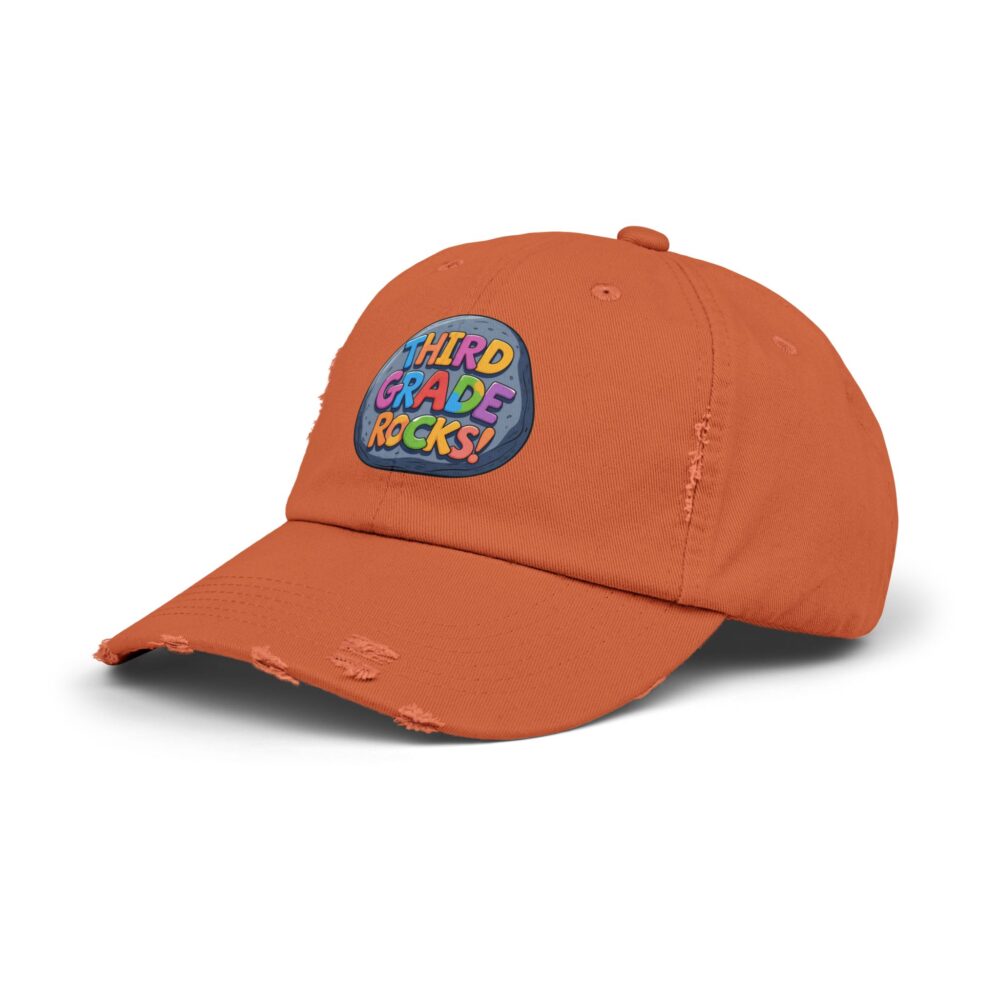 Third Grade Rocks, Unisex Adjustable Baseball Cap - Image 10