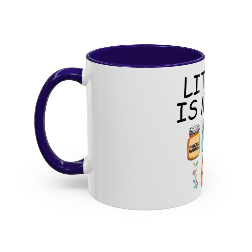 Literacy is My Jam - Colorful Mugs (11oz, 15oz) - Image 8