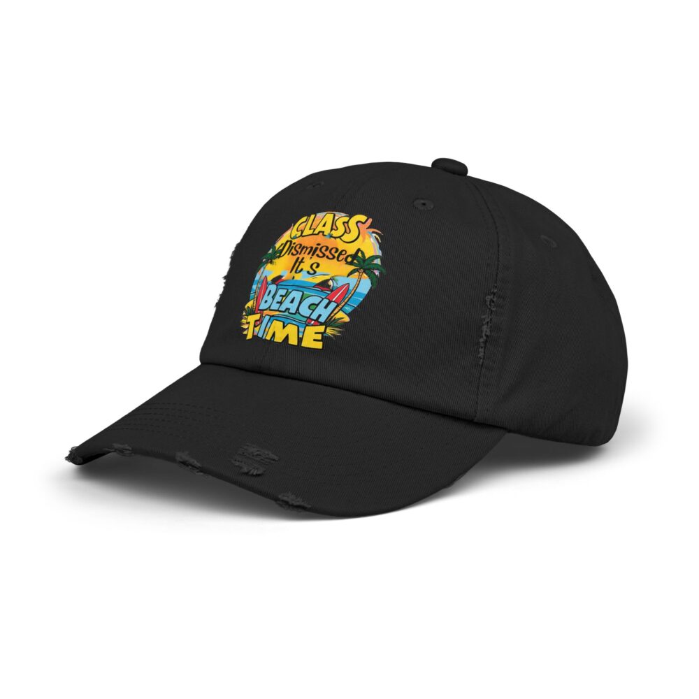 Class Dismissed It is Beach Time - Unisex Adjustable Baseball Cap - Image 2