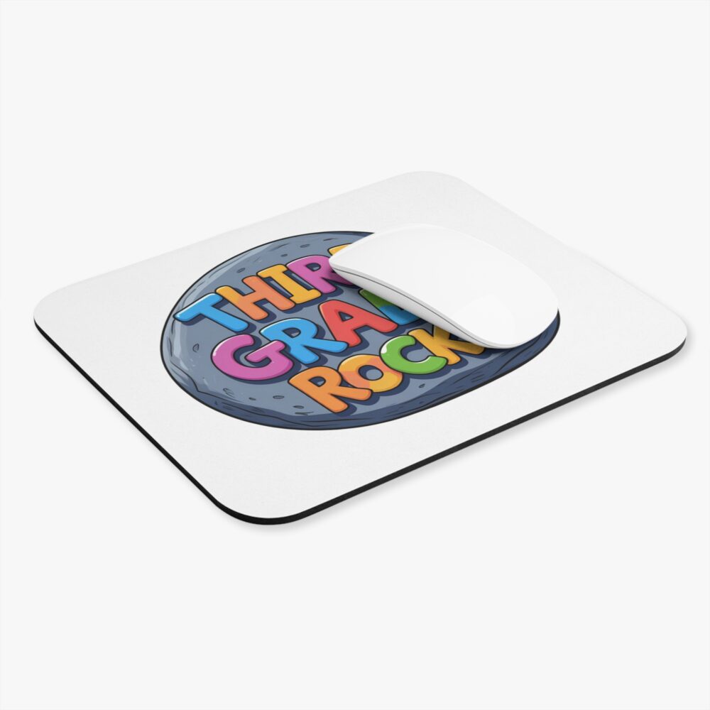Third Grade Rocks - Mouse Pad - Image 3