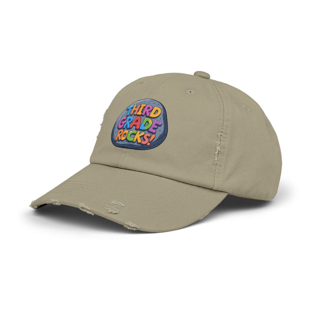Third Grade Rocks, Unisex Adjustable Baseball Cap - Image 14