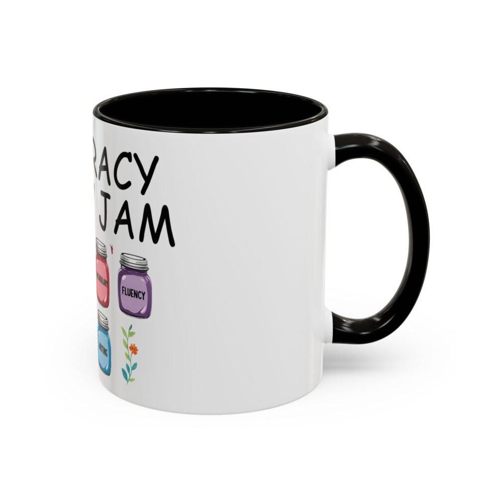 Literacy is My Jam - Colorful Mugs (11oz, 15oz) - Image 2
