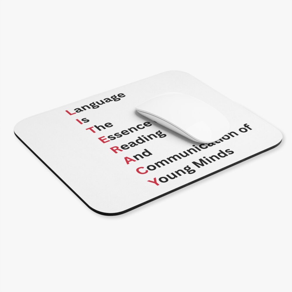LITERACY - Mouse Pad - Image 3