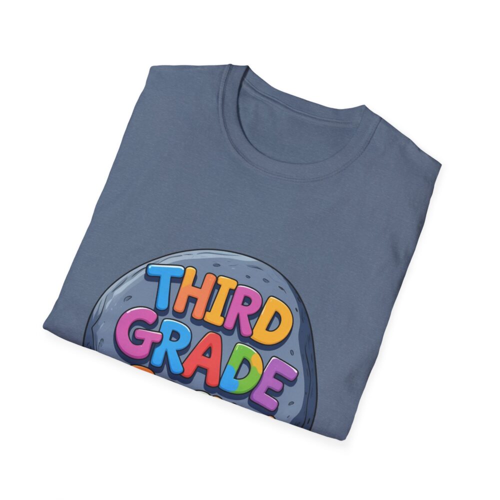 Third Grade Rocks - Unisex Soft style T-Shirt - Image 40