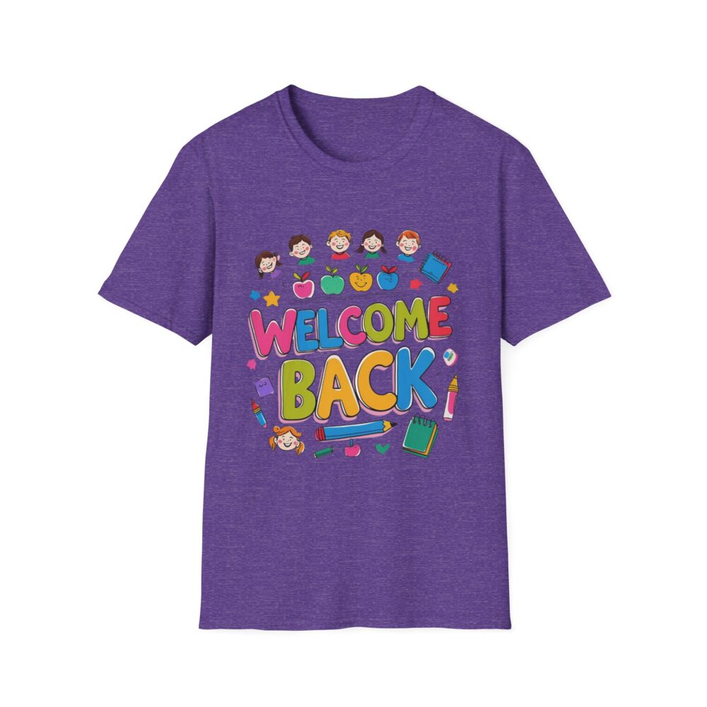Welcome Back - Unisex Soft style T-Shirt - Image 41