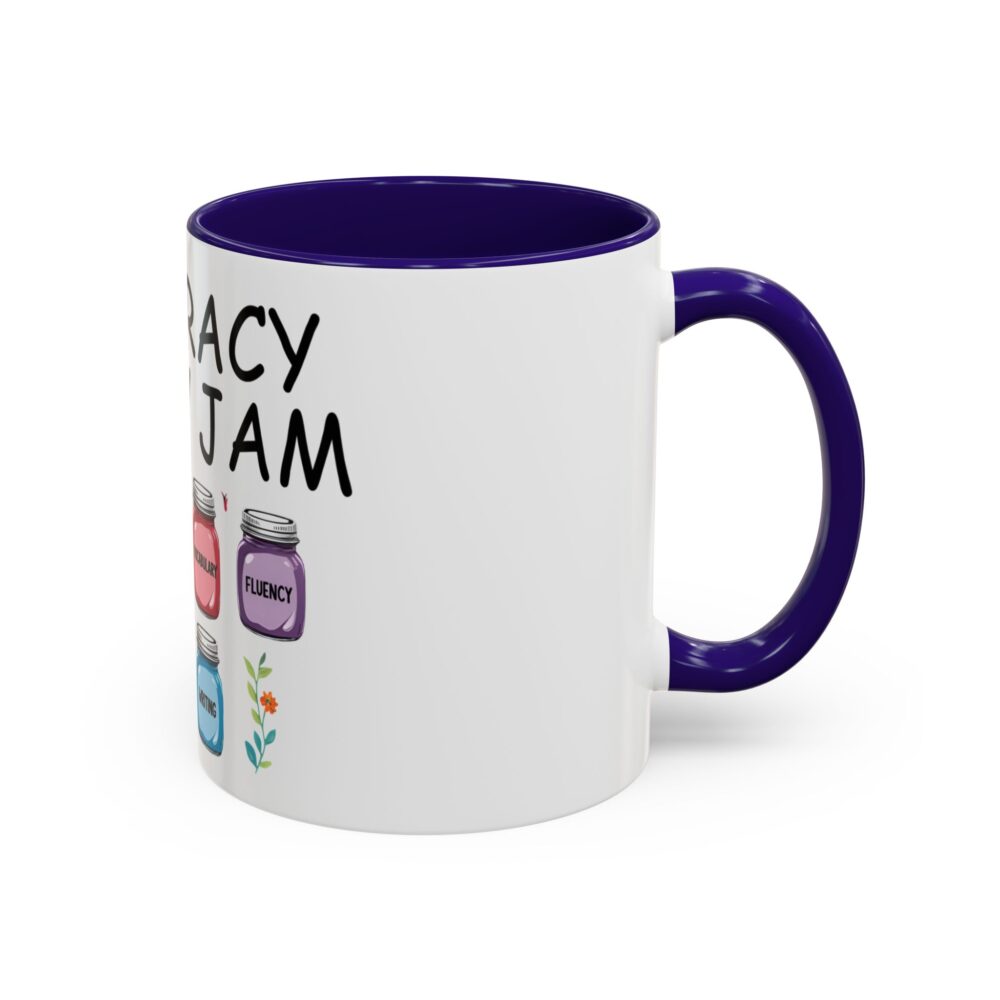 Literacy is My Jam - Colorful Mugs (11oz, 15oz) - Image 6