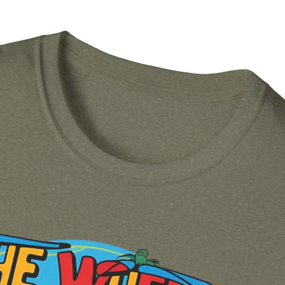 Wheels on the Bus Go Round and Round - Unisex Soft Style T-Shirt - Image 15