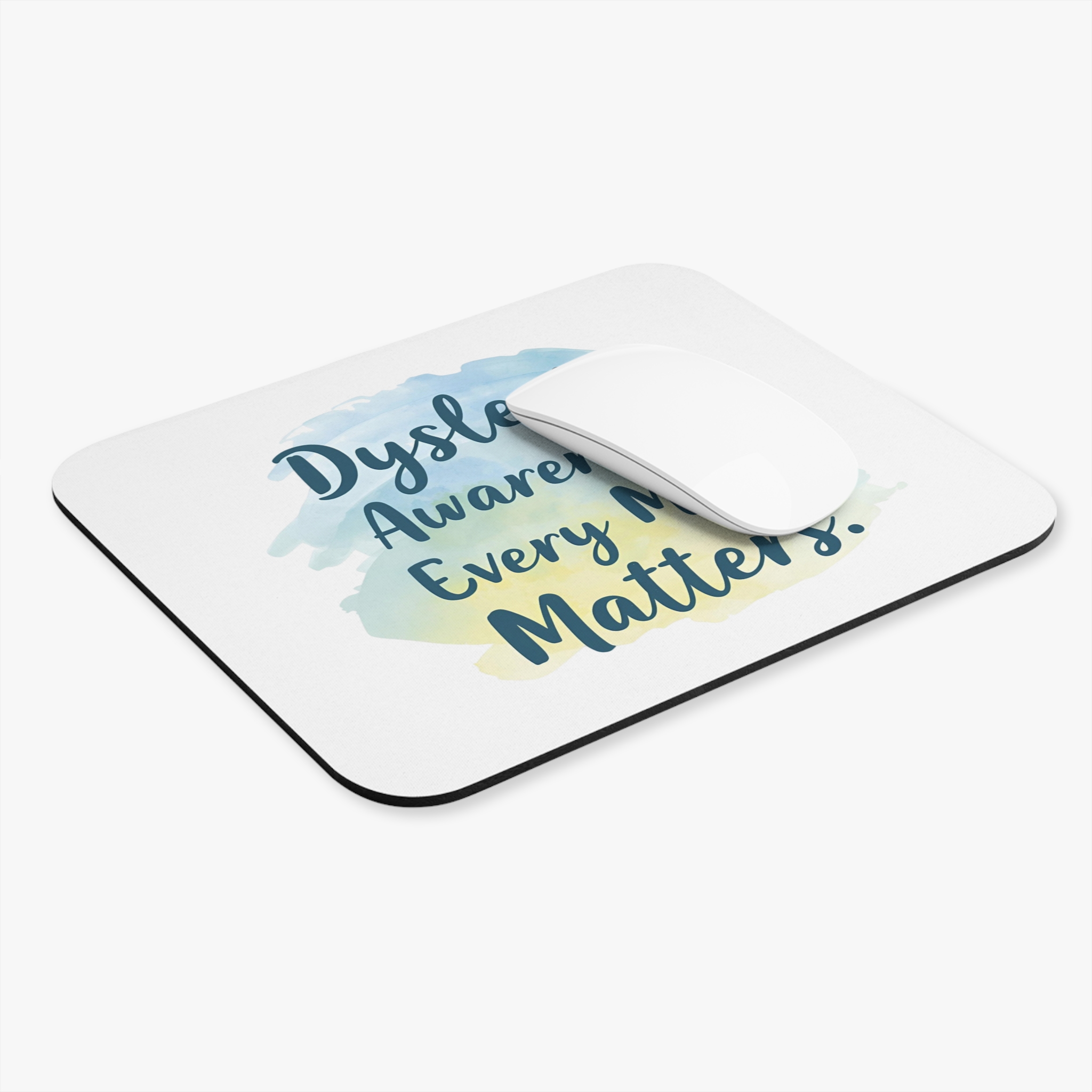 Dyslexia Awareness: Every Mind Matters - Mouse Pad - Image 3