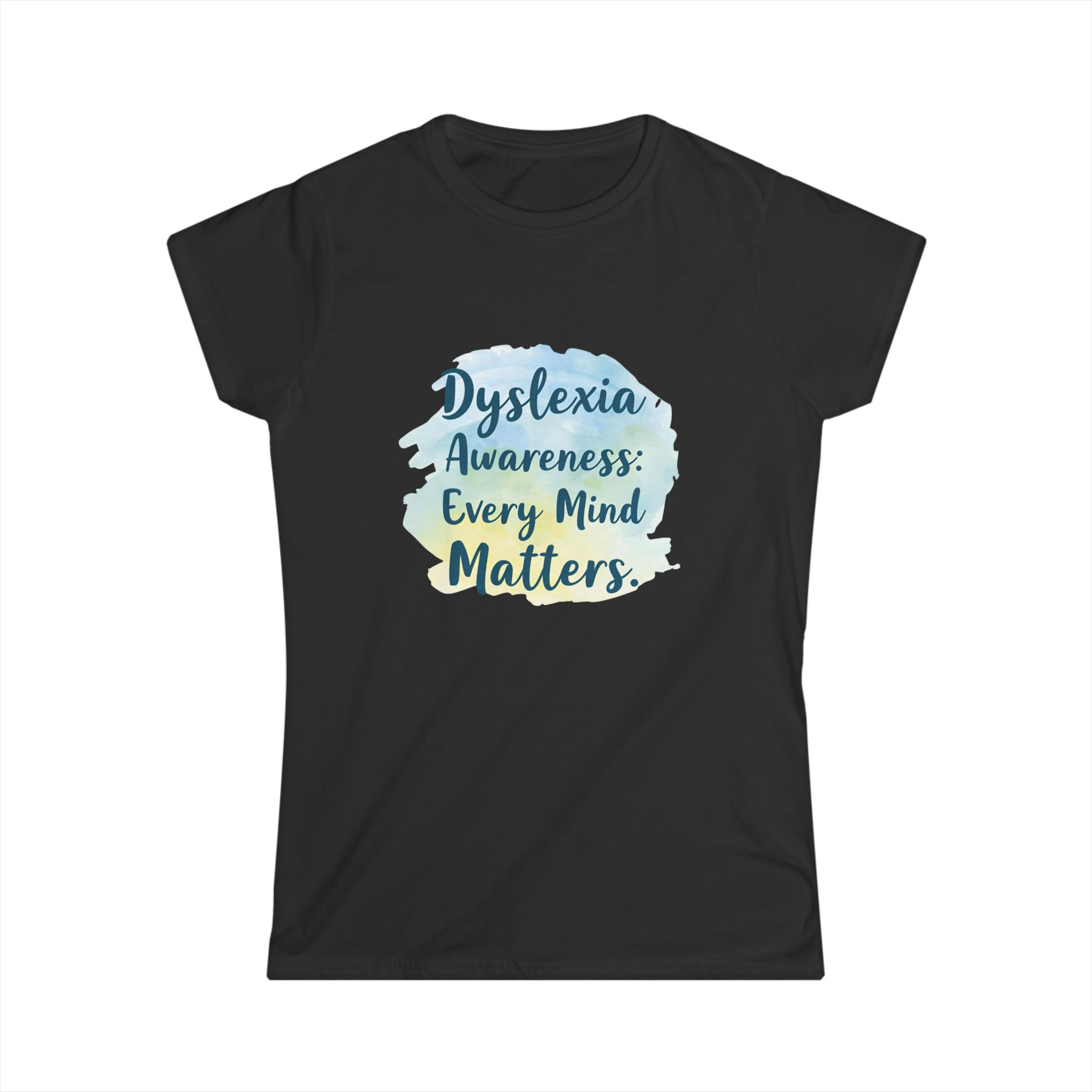 Dyslexia Awareness: Every Mind Matters - Women's Soft style t-shirt - Image 7