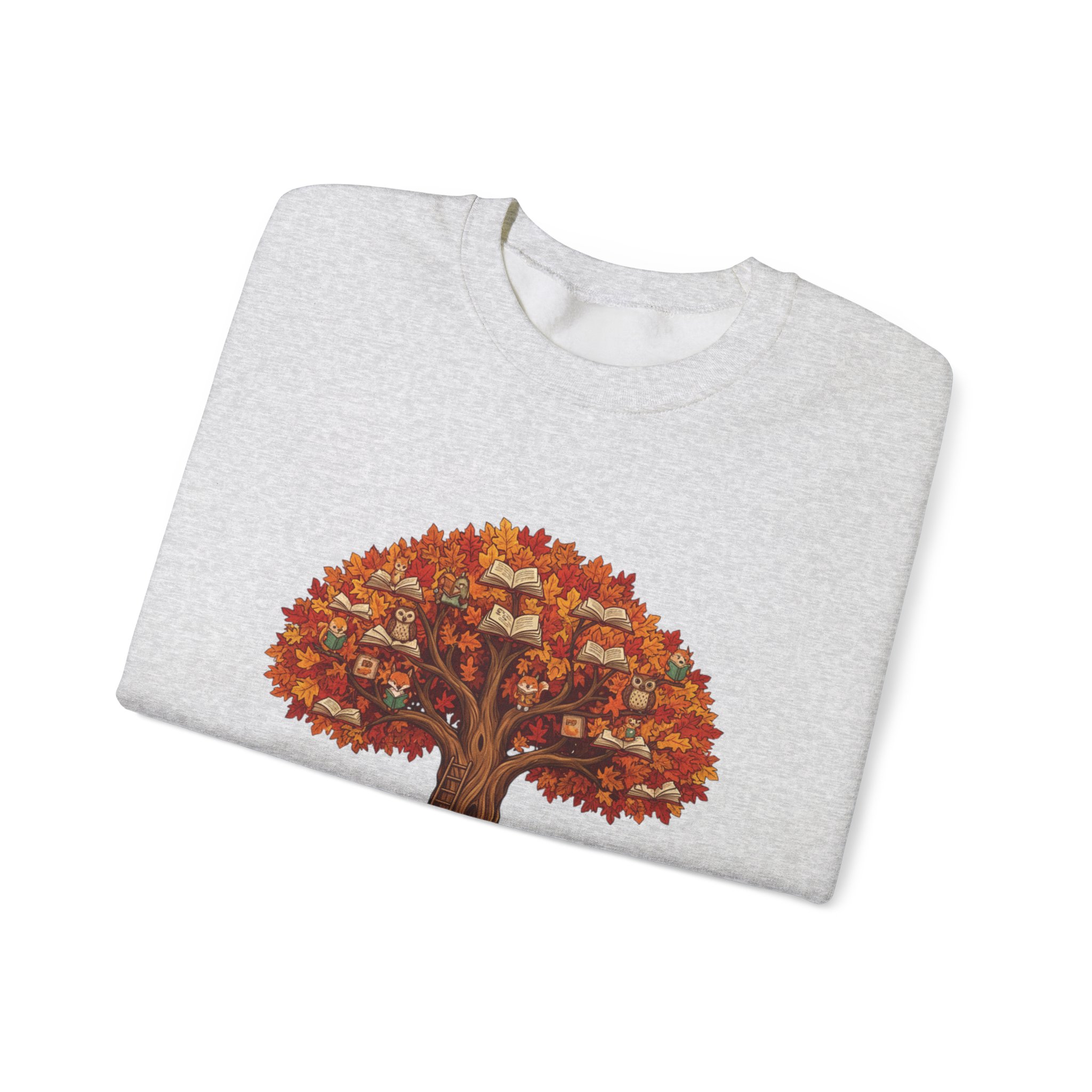 Fall For Stories -Crewneck Sweatshirt - Image 11