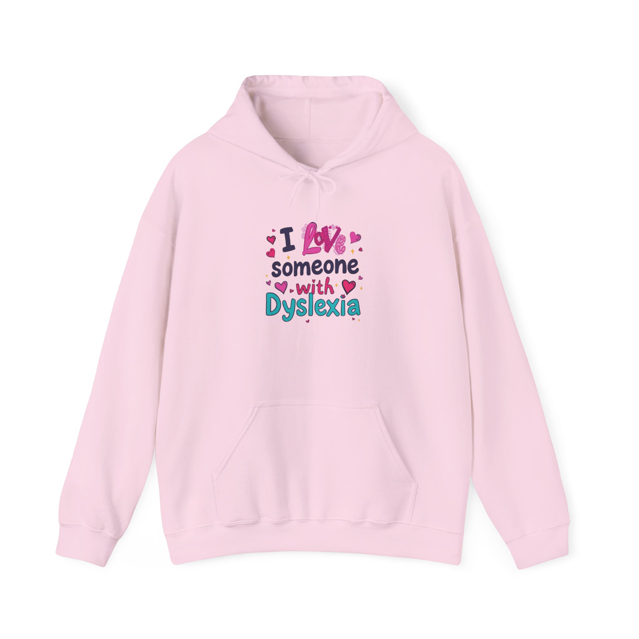 I love someone with Dyslexia - Unisex Hoodie