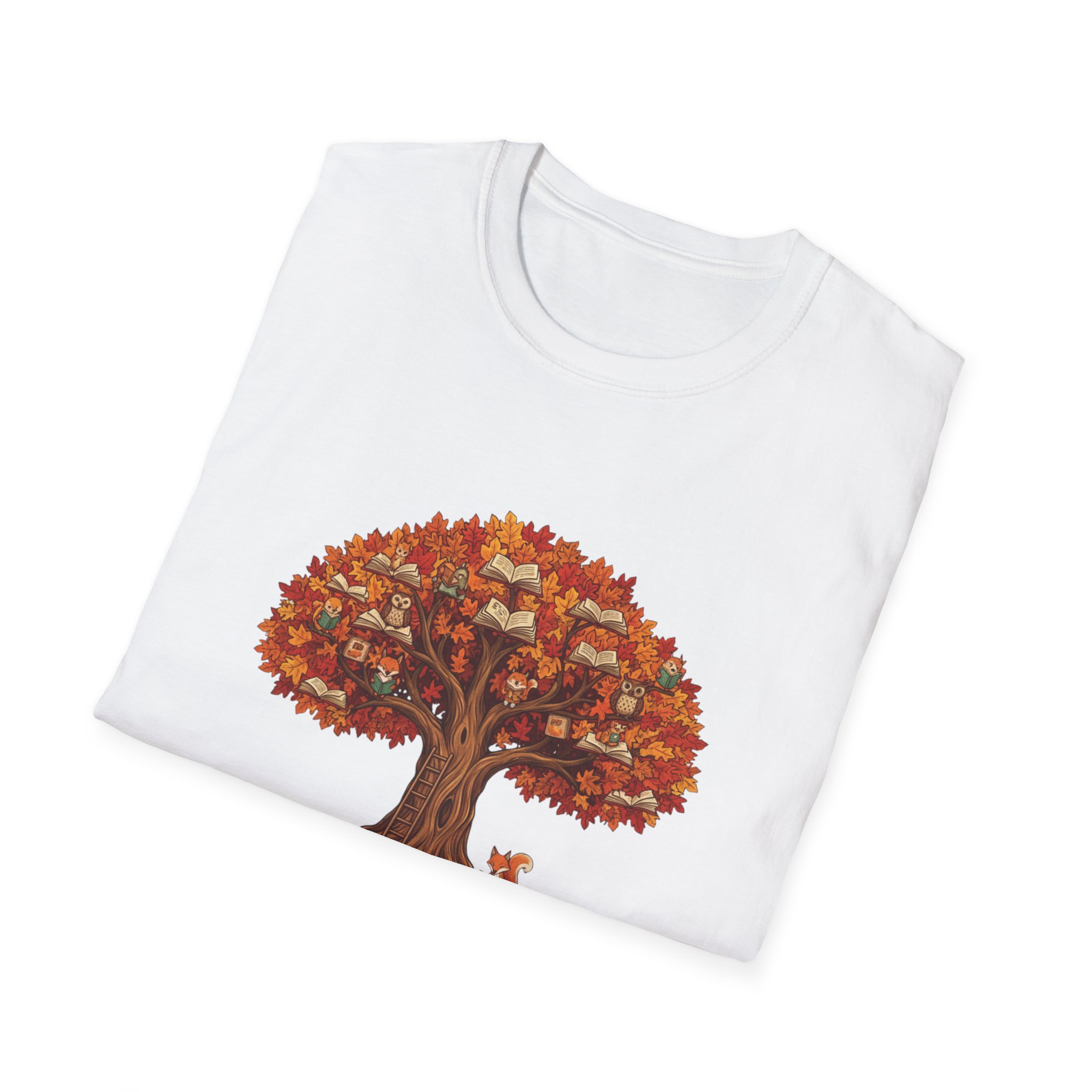 Fall for Stories -Unisex Soft style T-Shirt - Image 8