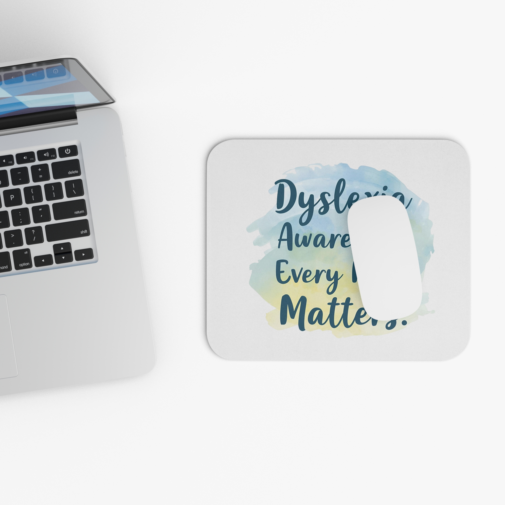 Dyslexia Awareness: Every Mind Matters - Mouse Pad - Image 4