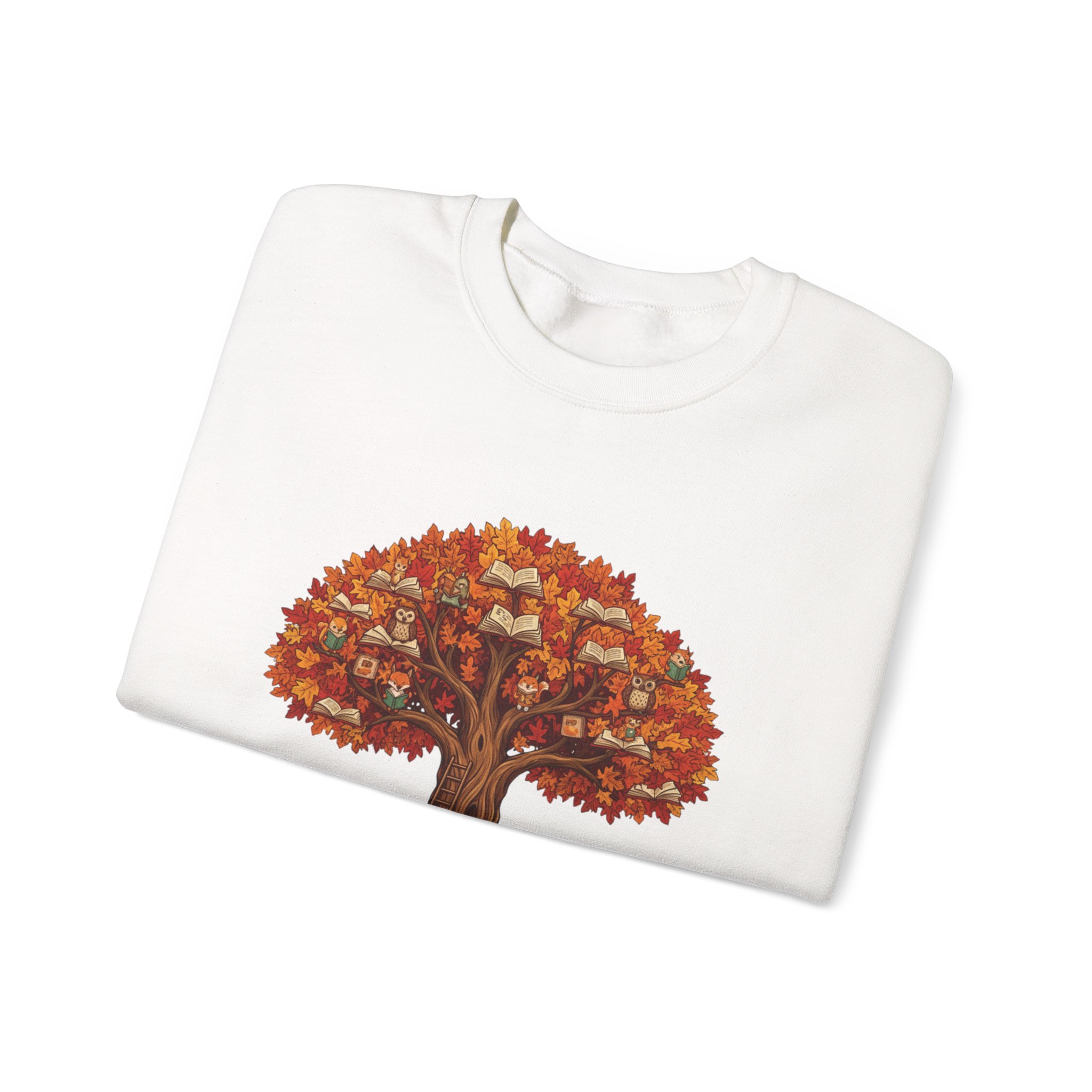 Fall For Stories -Crewneck Sweatshirt - Image 7